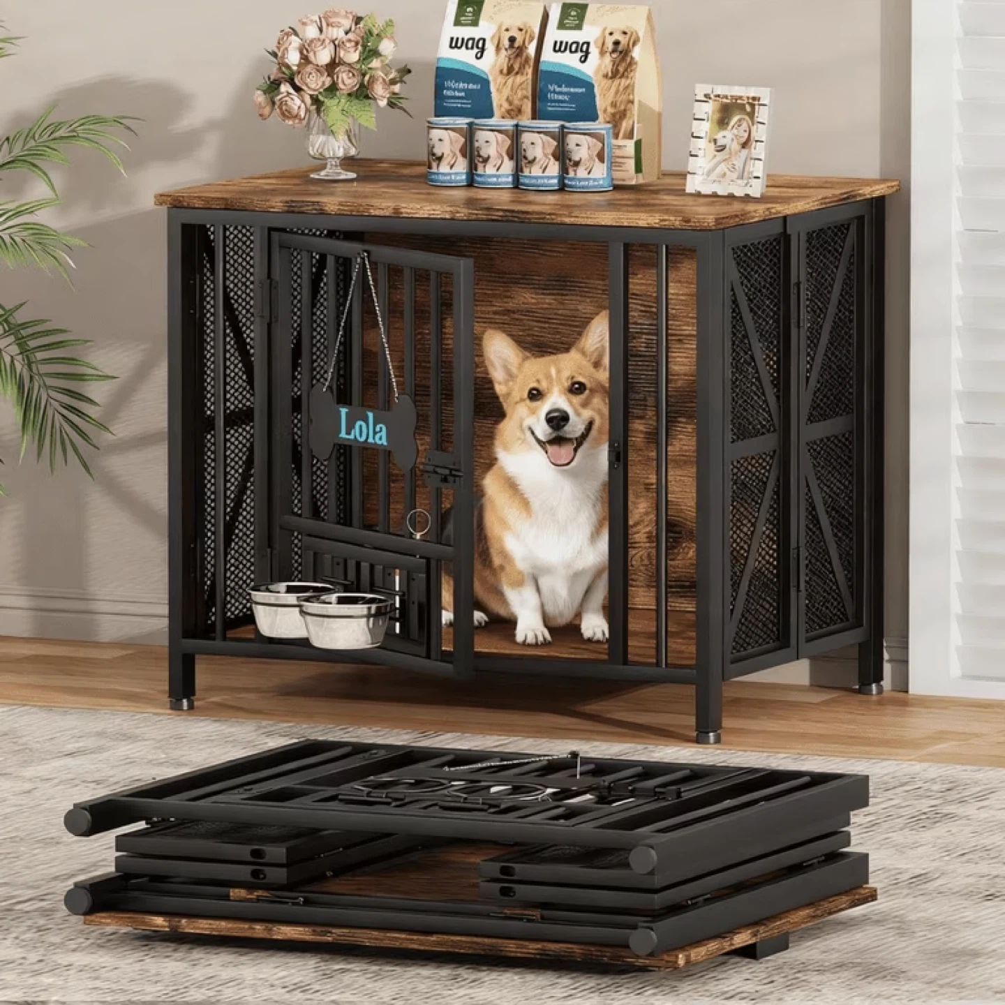 foldable POAO Free Dog Crate - photo 2
