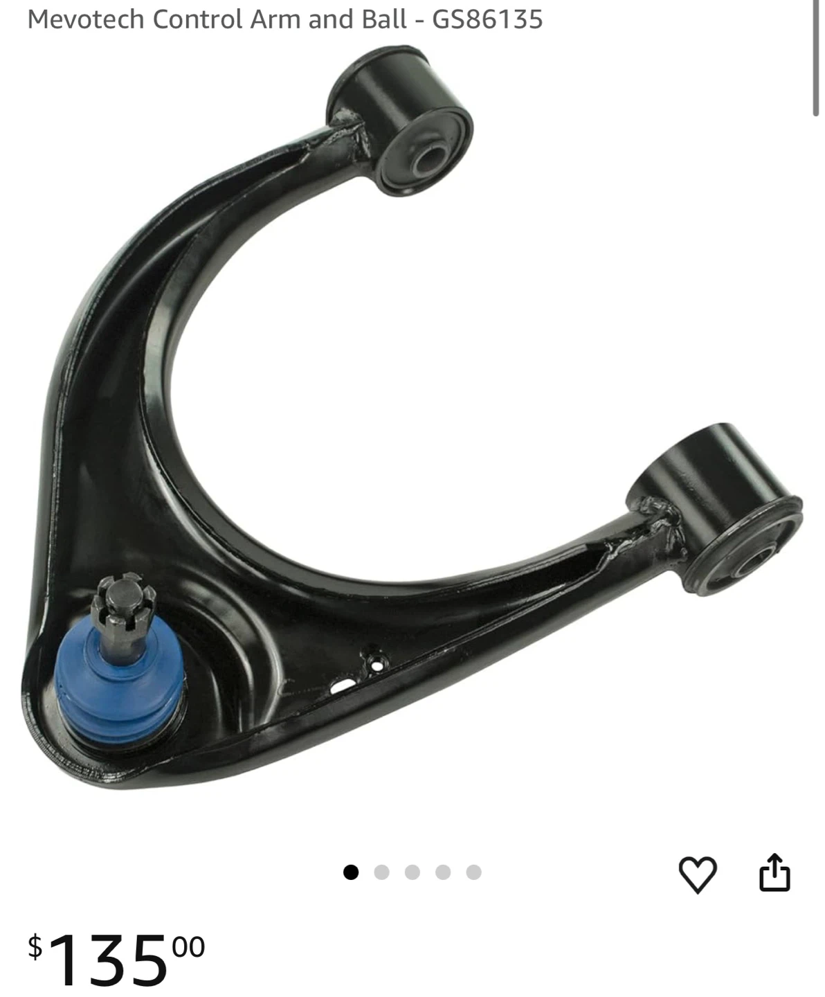 Mevotech Control Arm