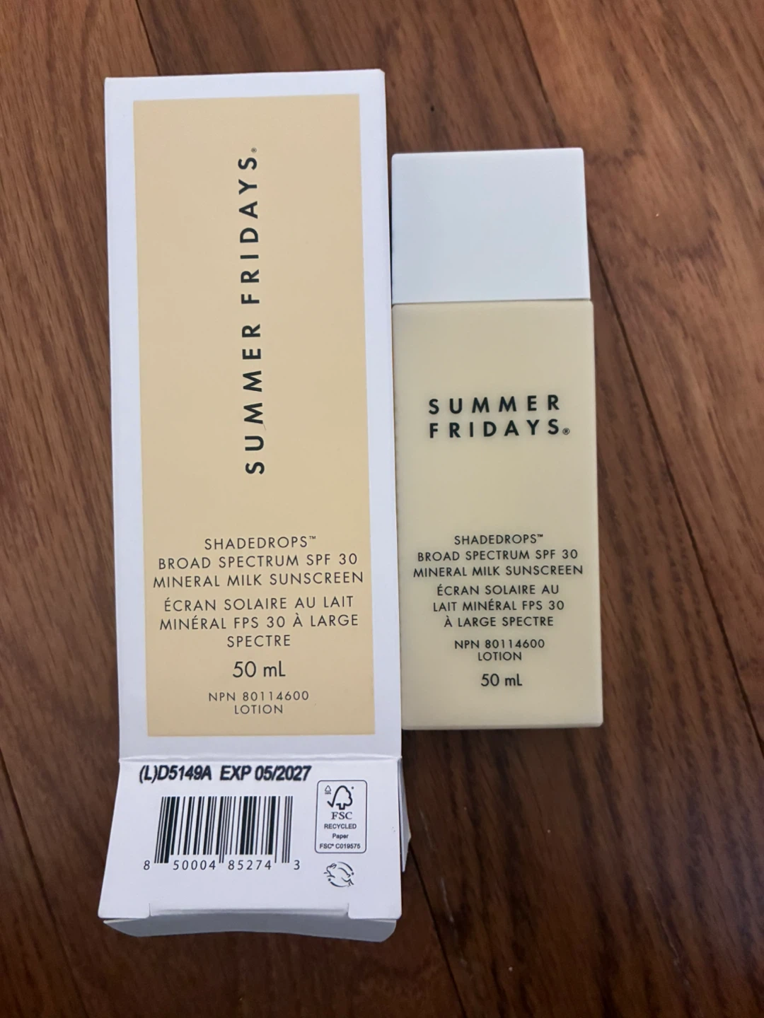 Summer Fridays ShadeDrops  SPF 30 Mineral Milk Sunscreen 50ml