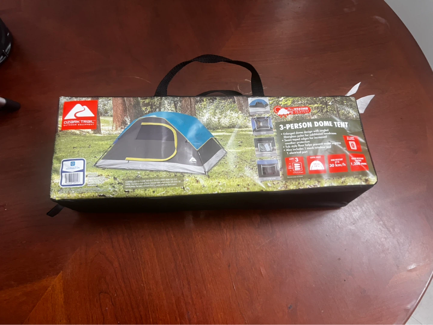 Unopened Ozark Trail 3-Person Dome Tent - photo 2