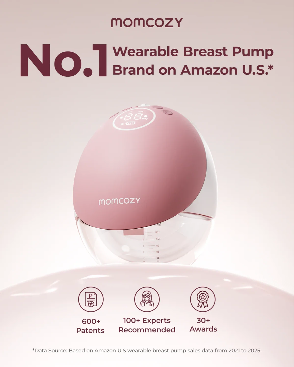 Momcozy Wearable Breast Pump M9 smart app connect - photo 2