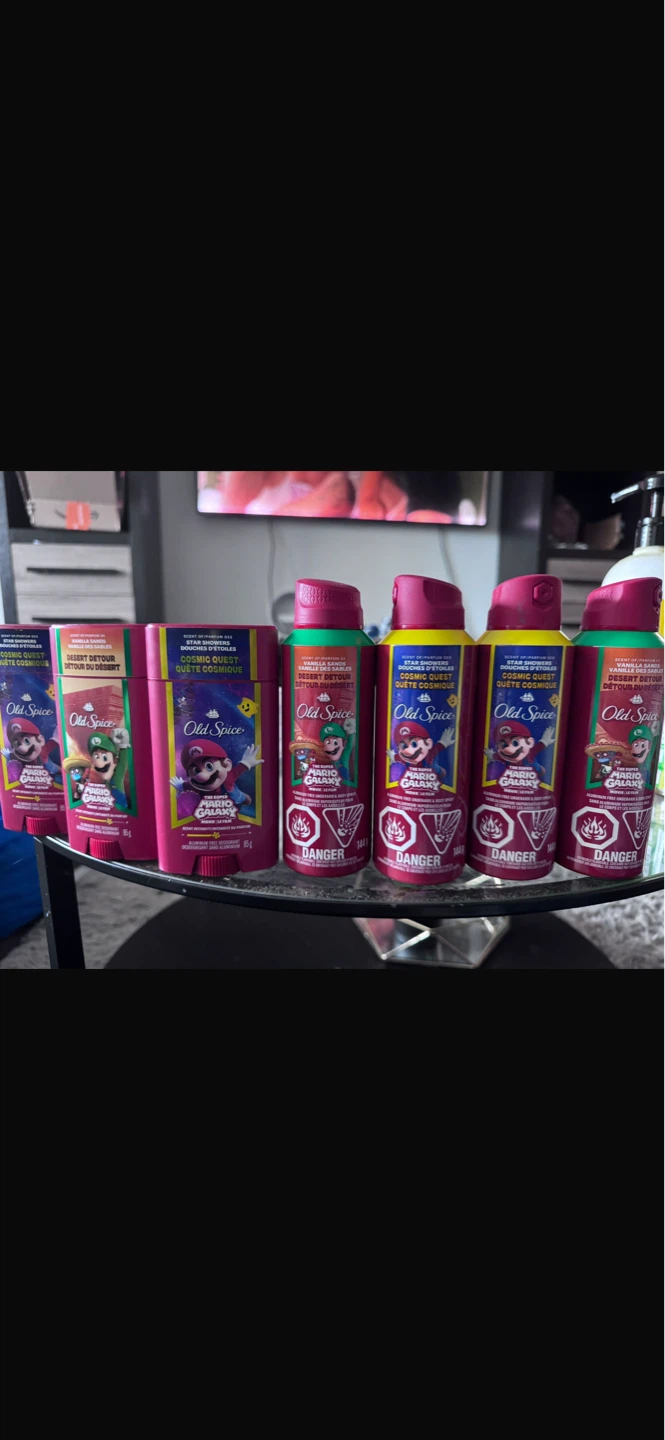 Old Spice Mario Galaxy Deodorant & Body Wash Bundle