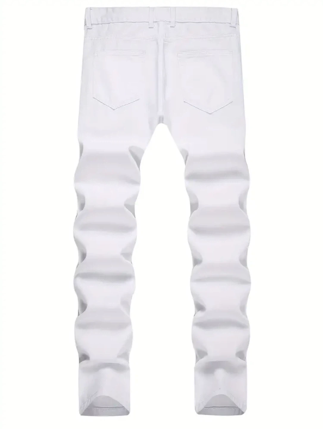 White Distressed Jeans