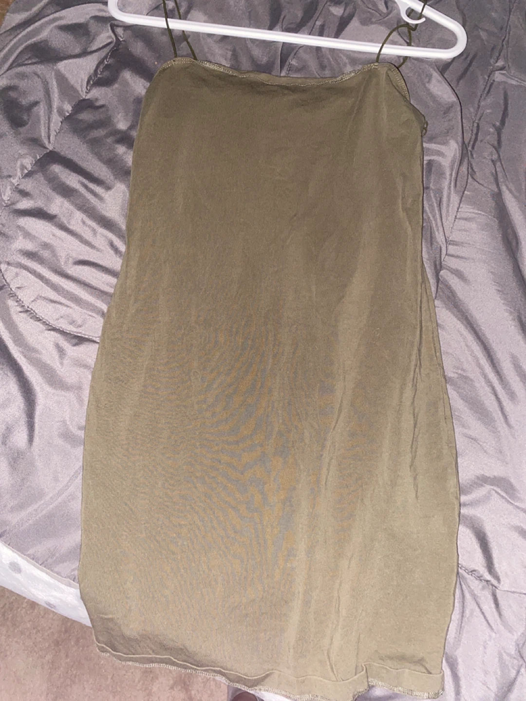 Olive Green Spaghetti Strap Camisole