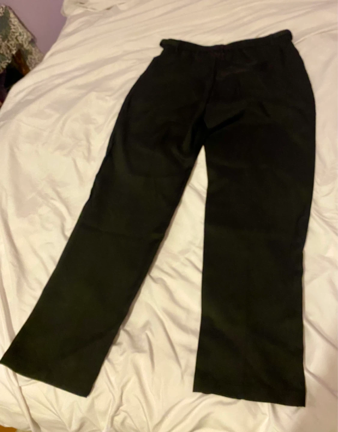 Manfinty Black Pants XL