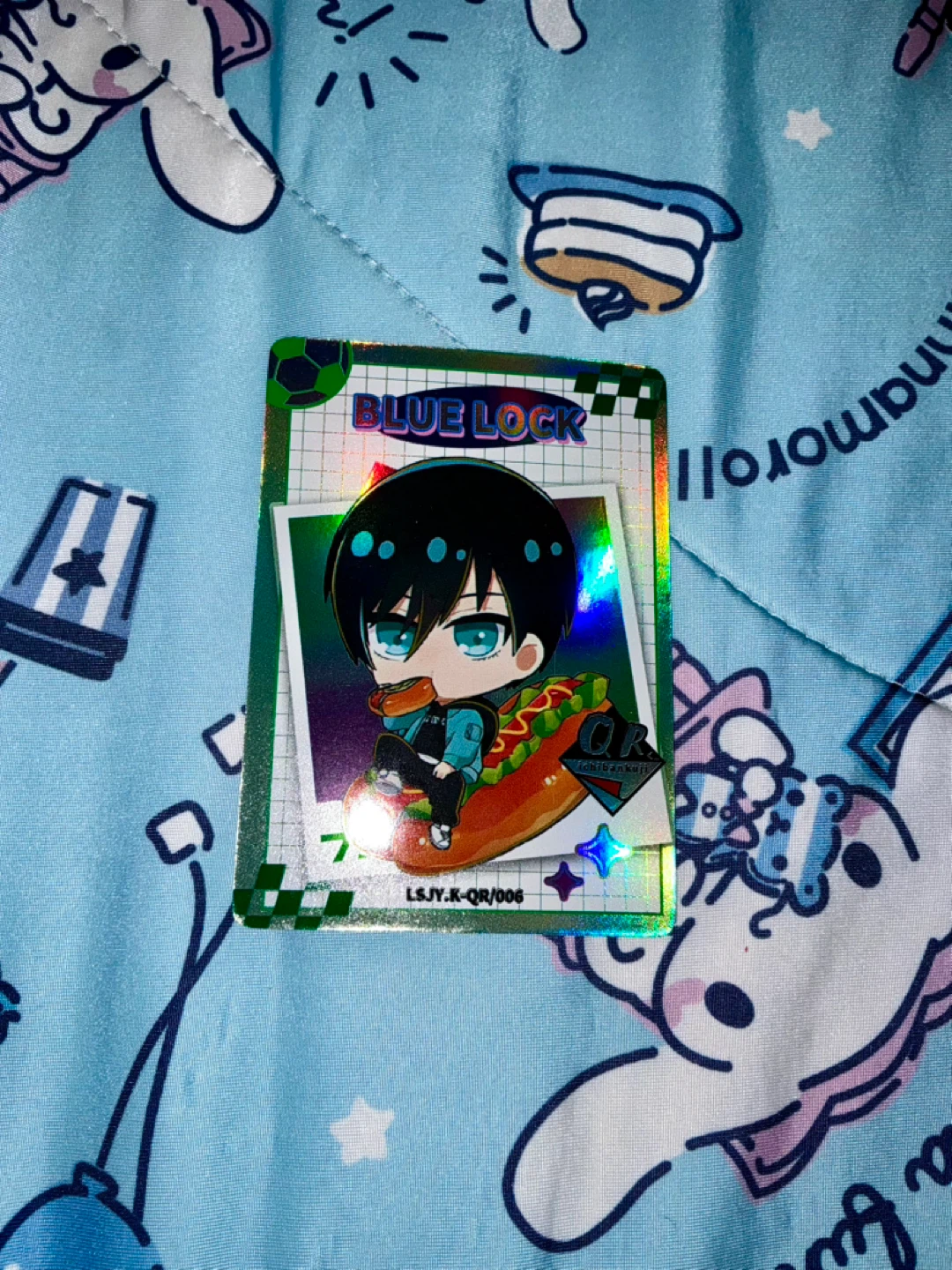 Blue Lock QR Rin Card