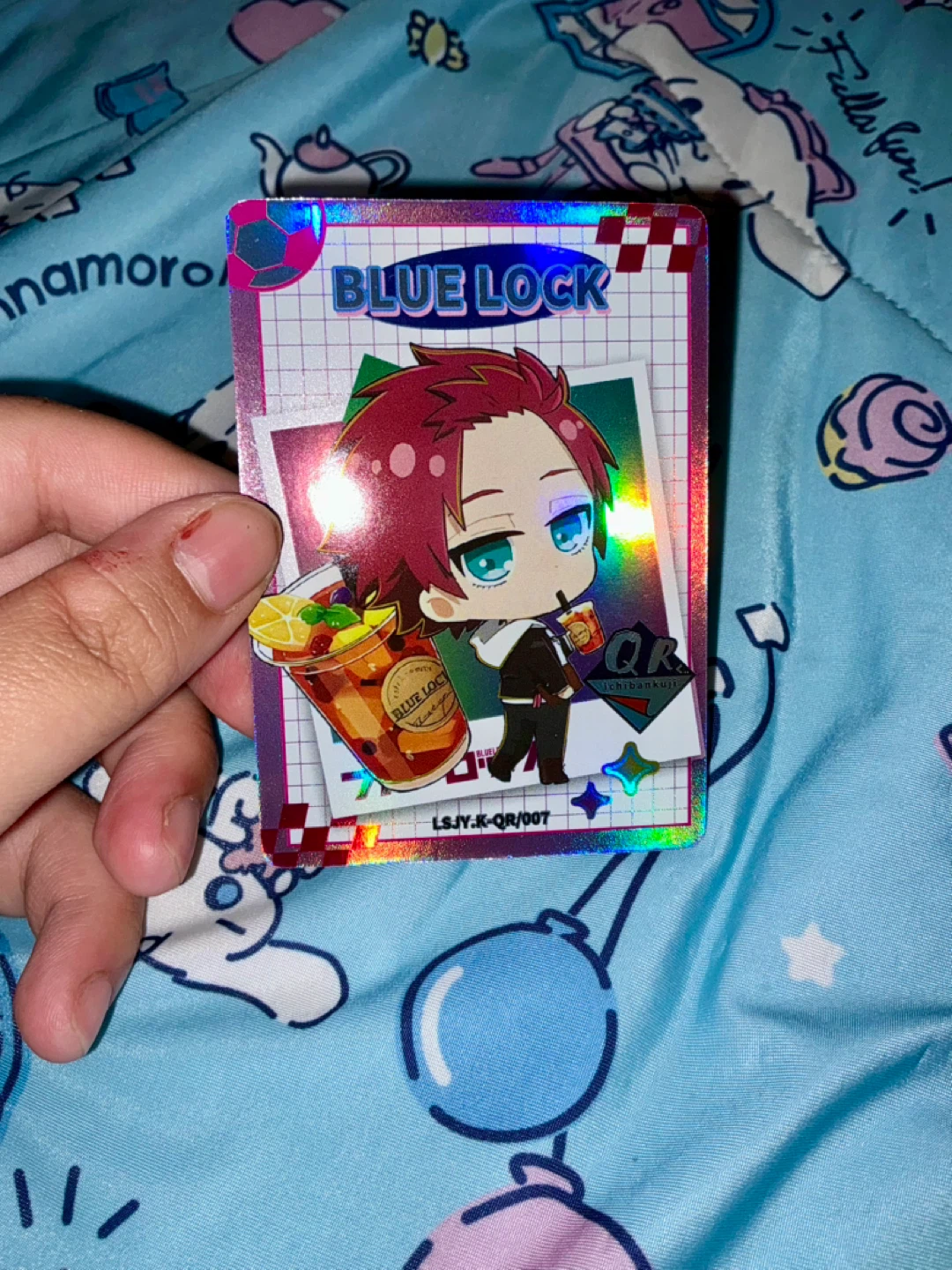 Blue Lock QR Sae Card