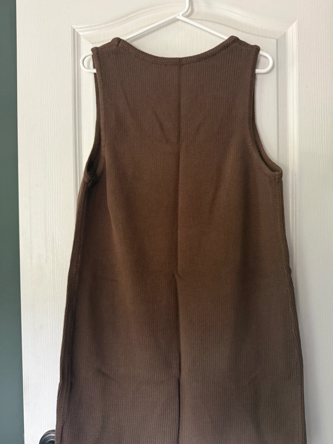 GAP Brown Knit Sleeveless Dress   XL NWT - photo 2