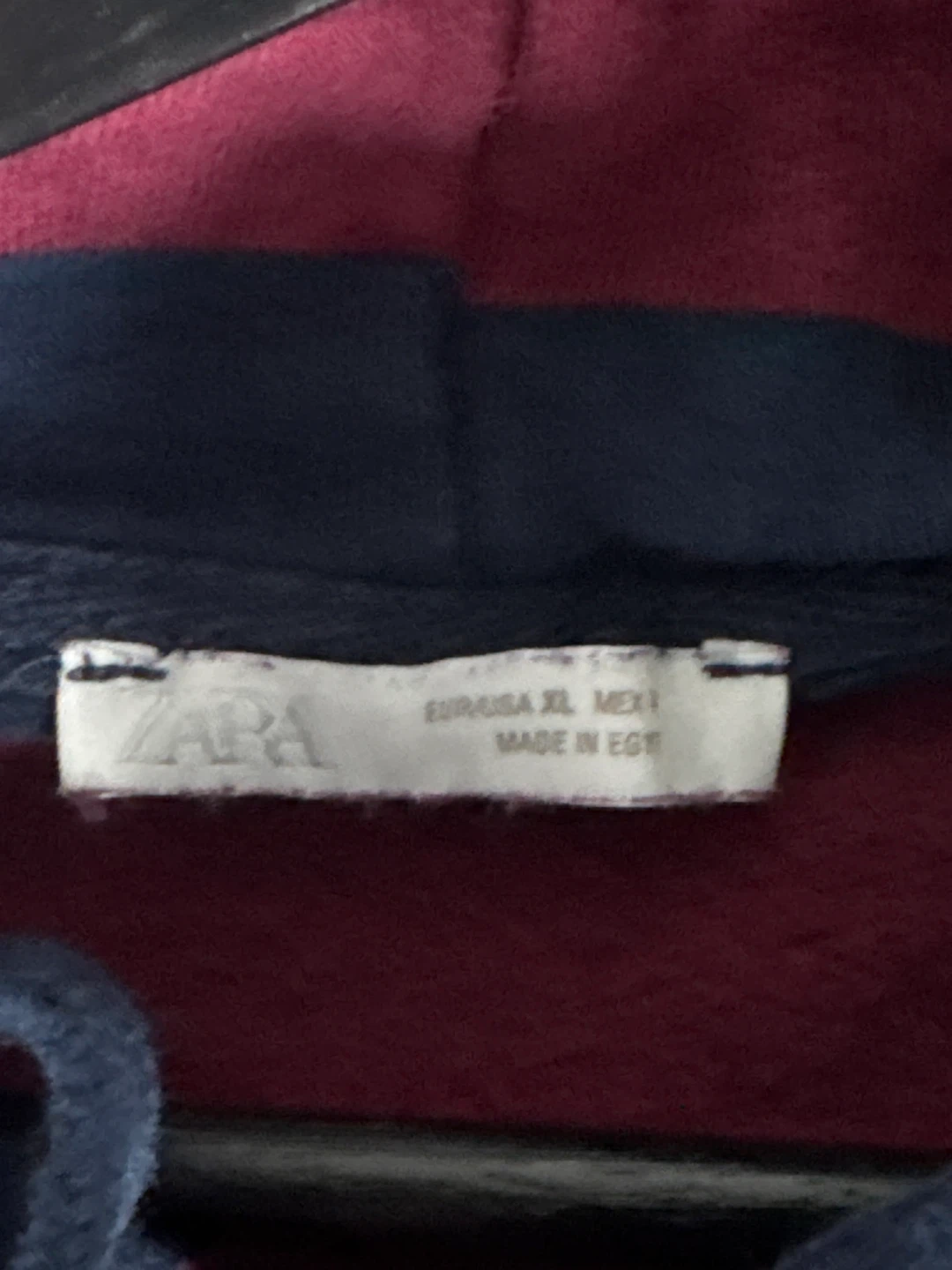 Zara Striped Hoodie - Size XL - photo 3