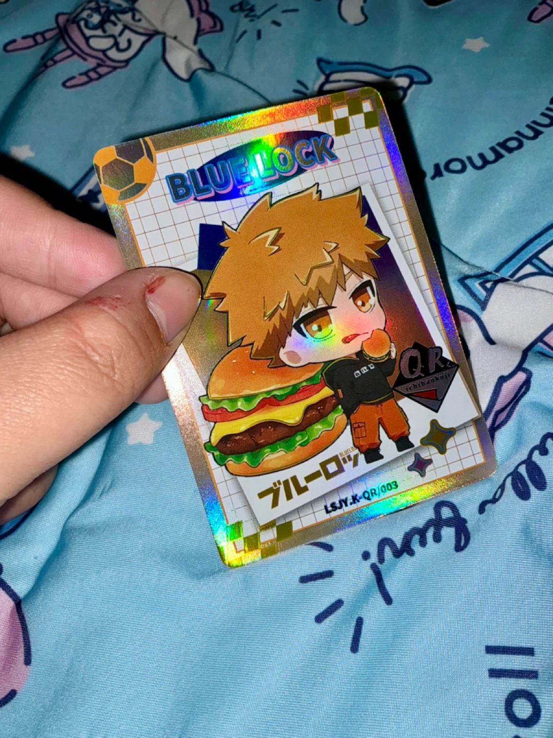 Blue Lock QR Kunigami Card