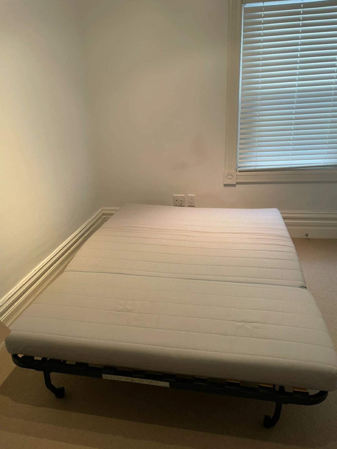 Ikea Lycksele Futon sofa bed with patterned cover - photo 5
