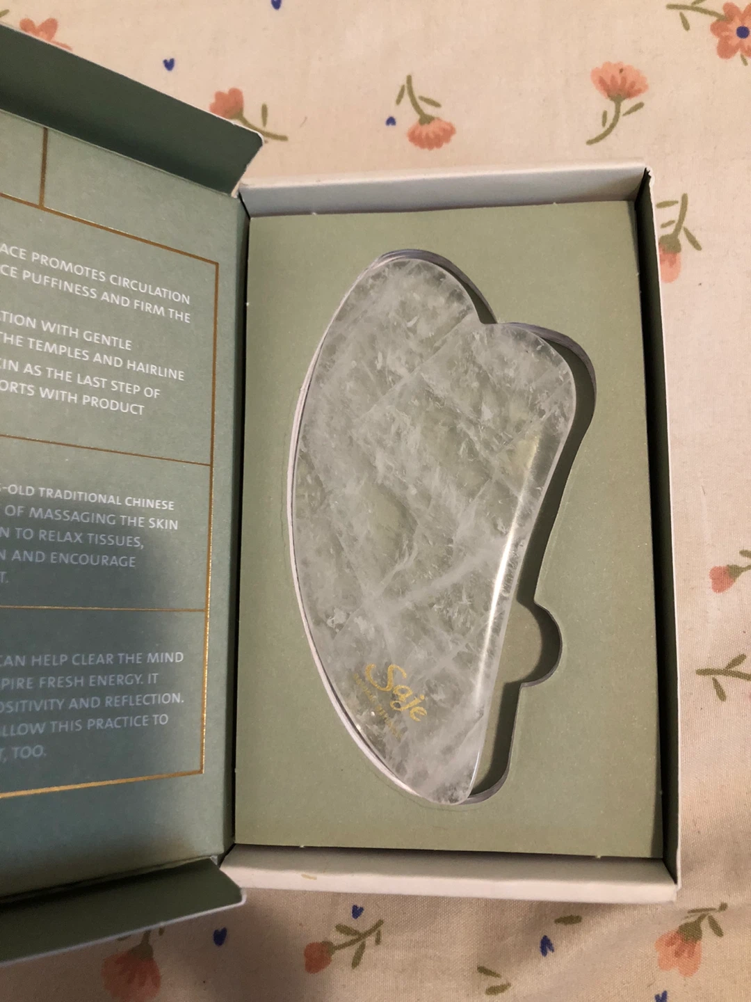 Jade Roller & Sage Gua Sha - photo 3