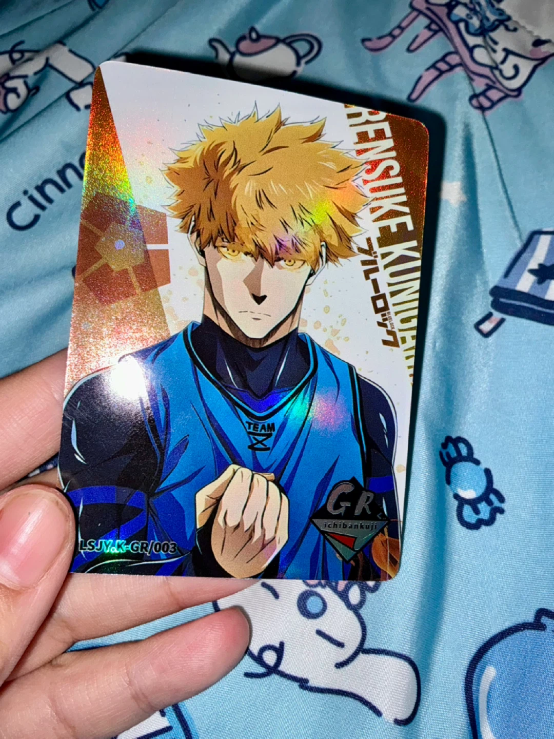 Blue Lock GR Card - Rensuke Kunigami