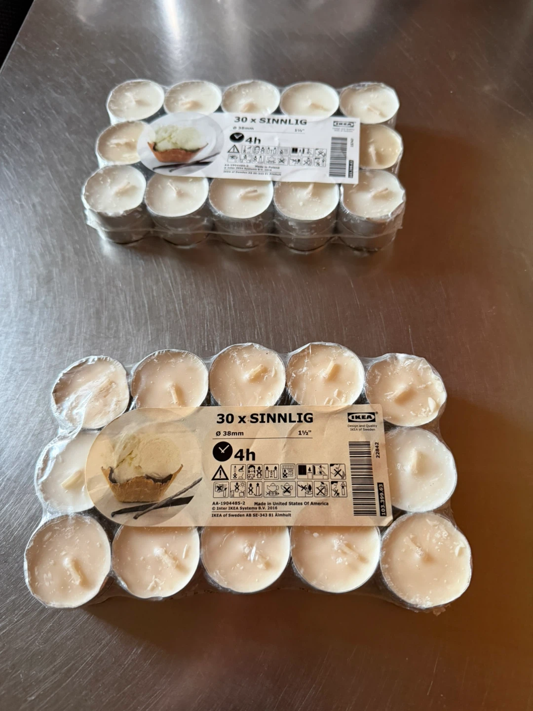 IKEA SINNLIG Tealight Candles - photo 2