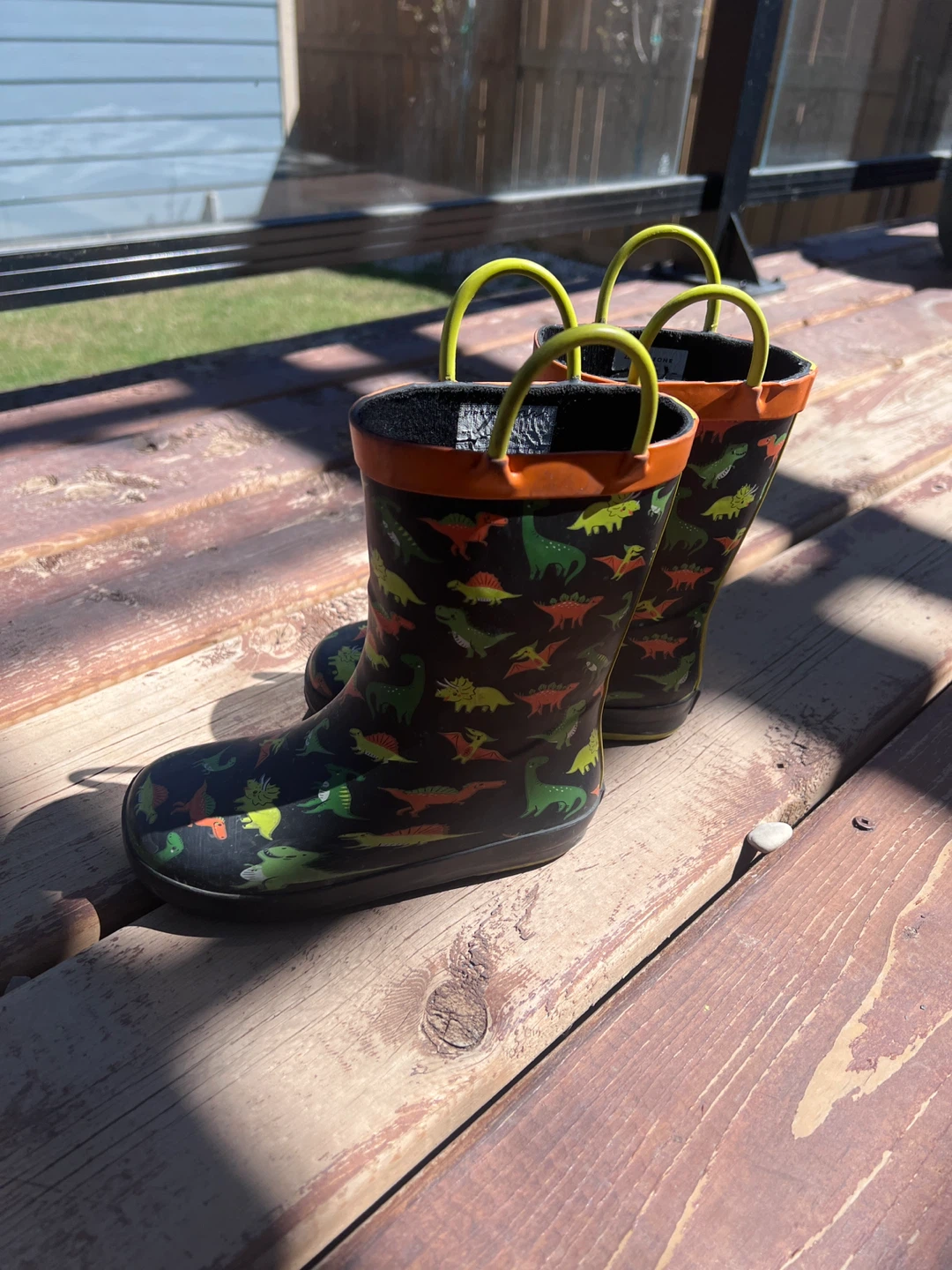 Rip zone Kids Dinosaur Rain Boots
