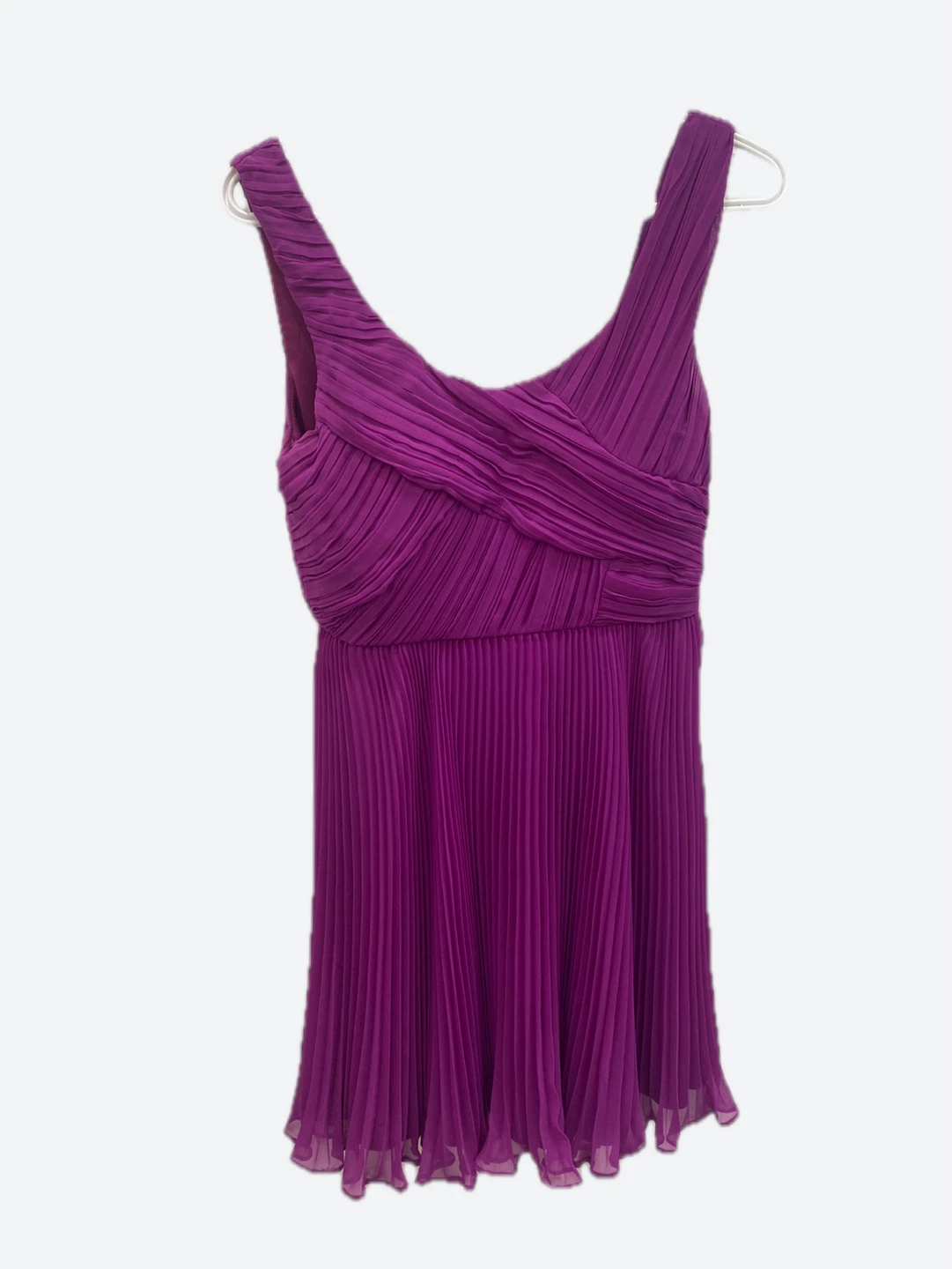 Purple Pleated Dress Size S
