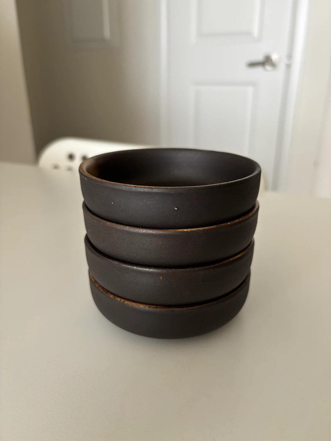 Set of 4 Ceramic Sauce Dishes - Minimalist & Chic - photo 5