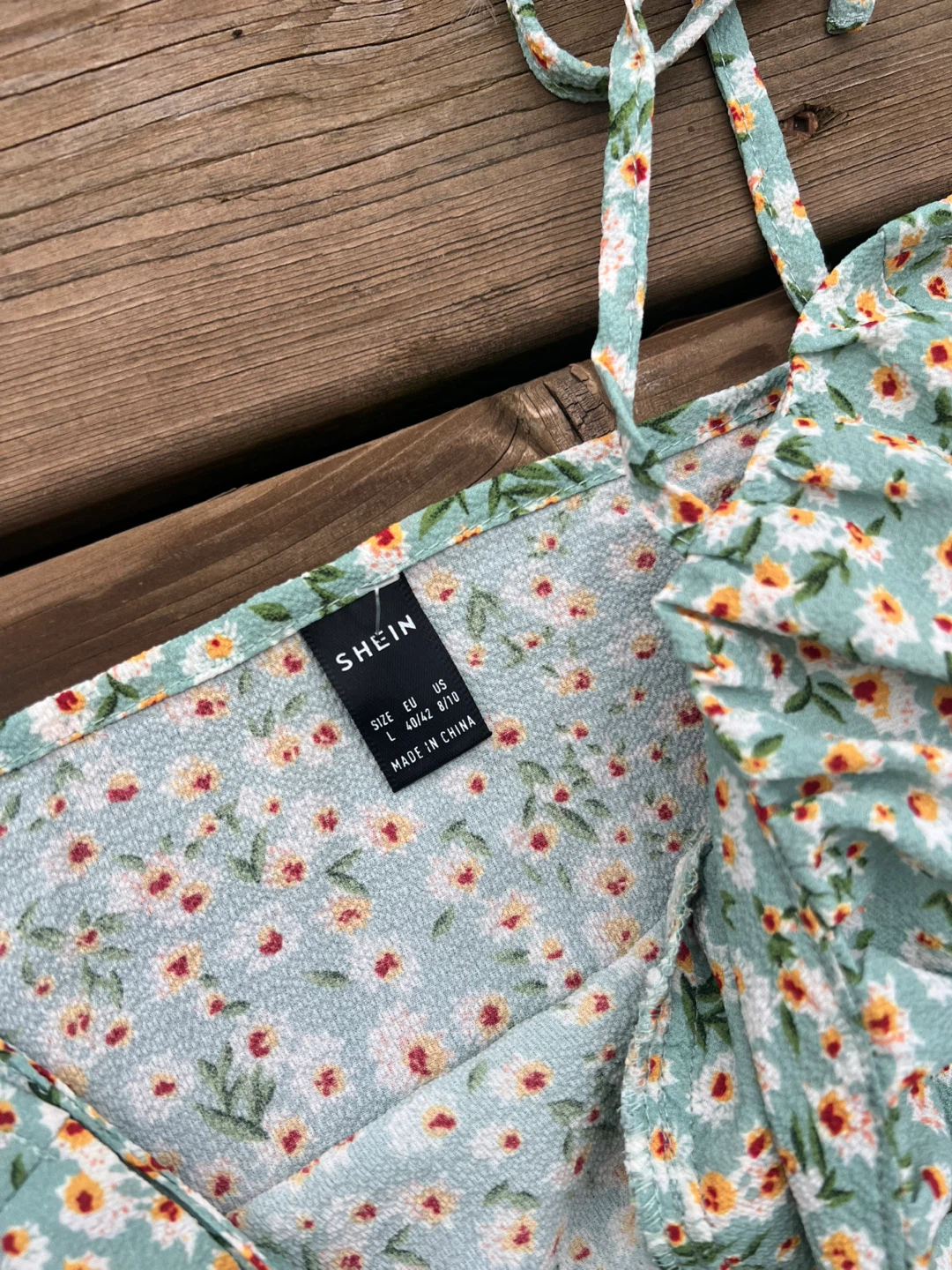 SHEIN Floral Print Mini Dress size 8 - photo 2