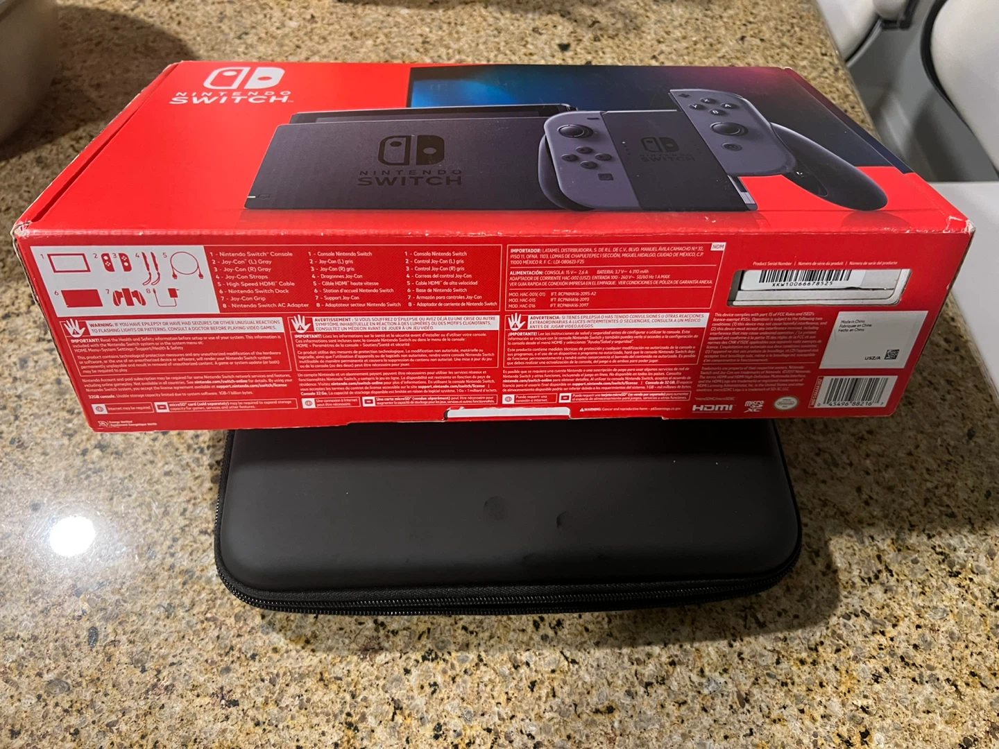 Brand New Nintendo Switch with case, screen protectors - photo 2