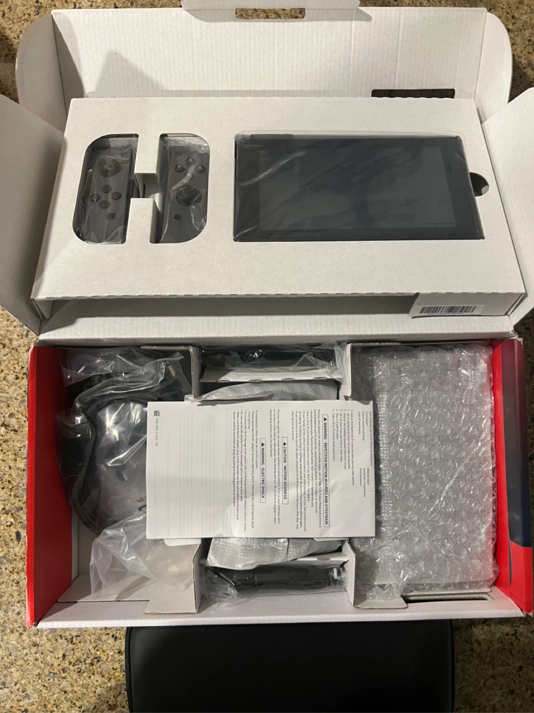 Brand New Nintendo Switch with case, screen protectors - photo 3
