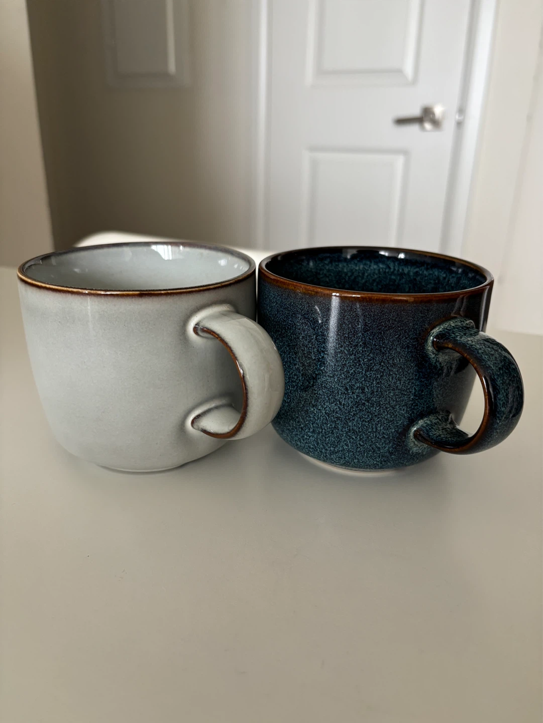 IKEA GLADELIG Mugs - Blue & Gray Reactive Glaze - photo 5