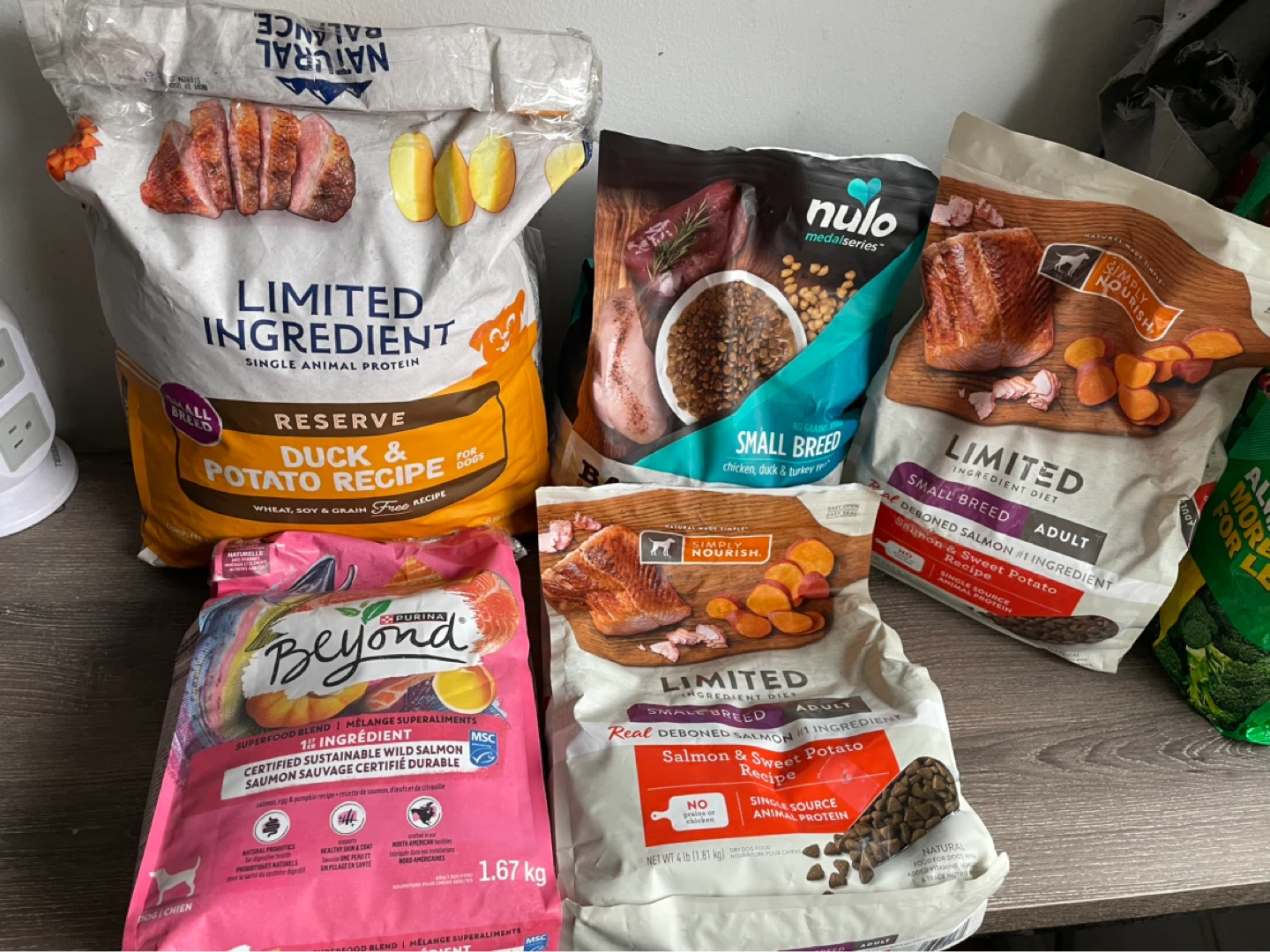 Small Dog Food Lot