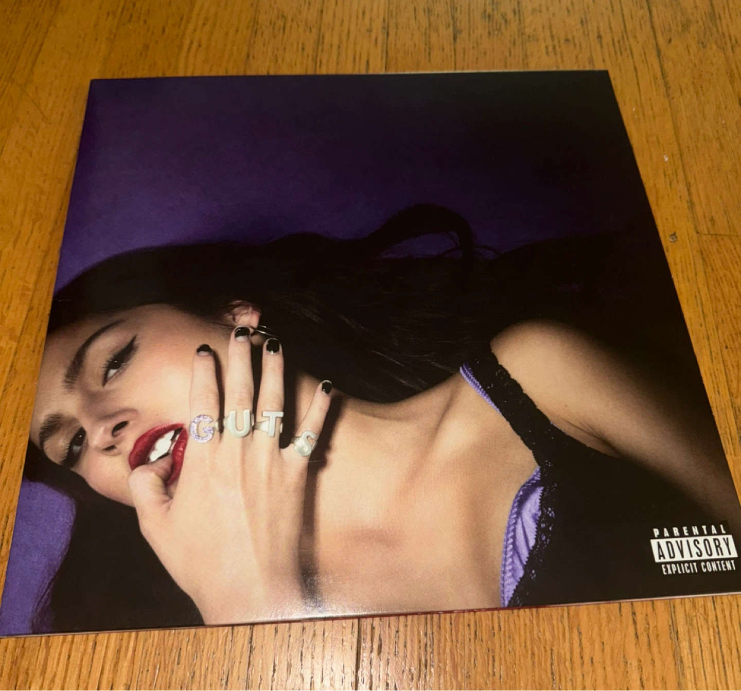 Olivia Rodrigo GUTS Light Purple Vinyl Record