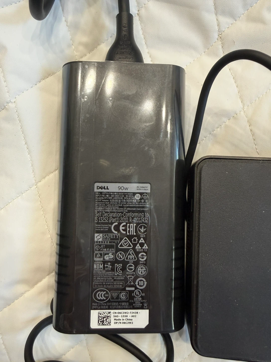 Dell 90W AC Adapter Docking Station - photo 3