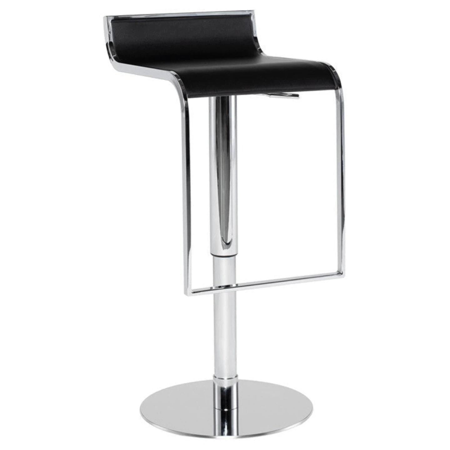 4 HCD Furniture Alexander Adjustable Stool - Black/Chrome - photo 5