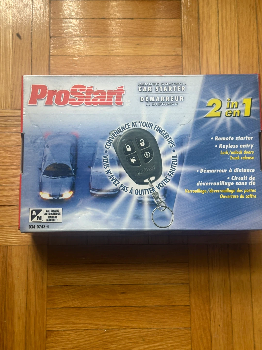 ProStart Remote Car Starter 2-in-1