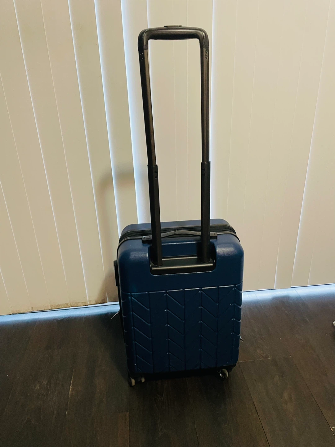 Blue Hardside Spinner Carry-On Luggage - photo 2