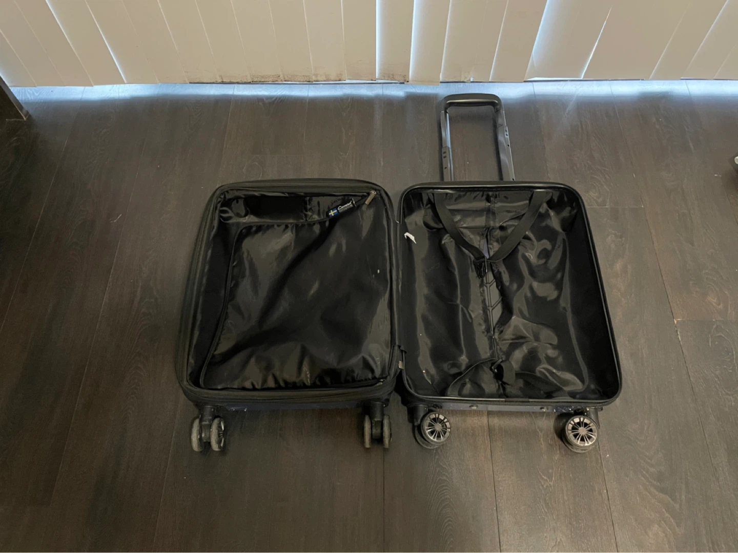 Blue Hardside Spinner Carry-On Luggage - photo 4