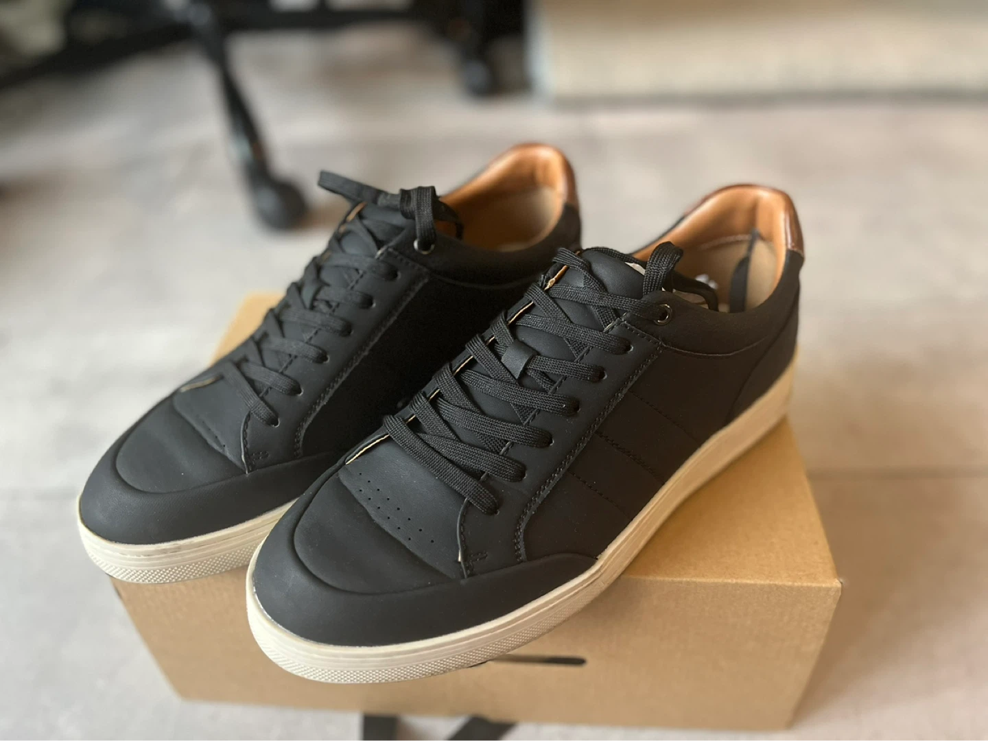 Call It Spring Black Vegan Sneakers - photo 3