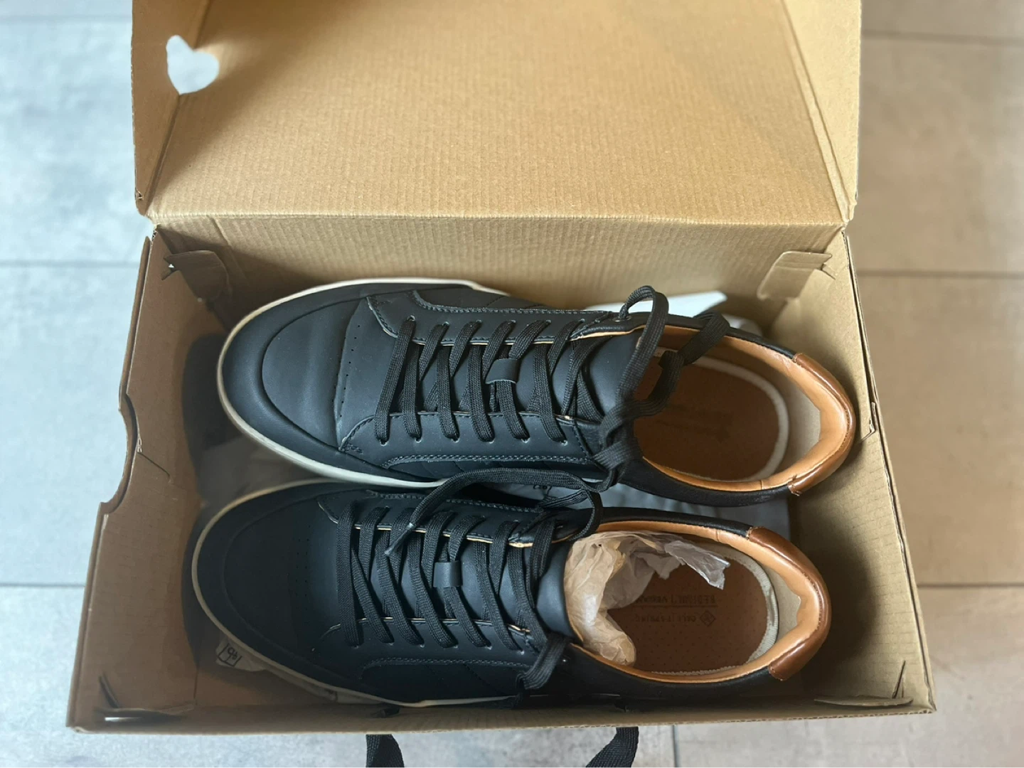 Call It Spring Black Vegan Sneakers