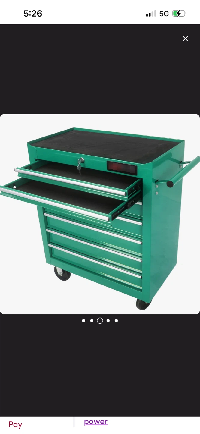 New New 7-Drawer Rolling Tool Chest Cabinet - photo 3
