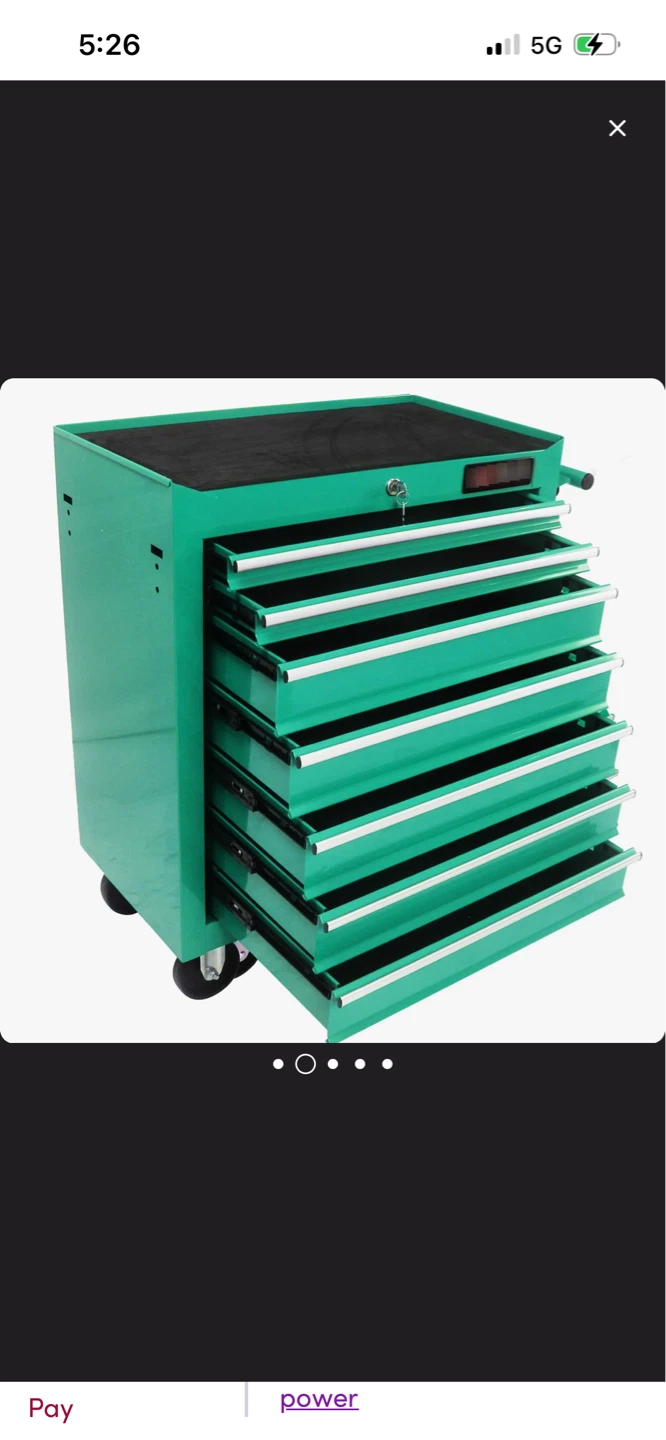 New New 7-Drawer Rolling Tool Chest Cabinet - photo 2