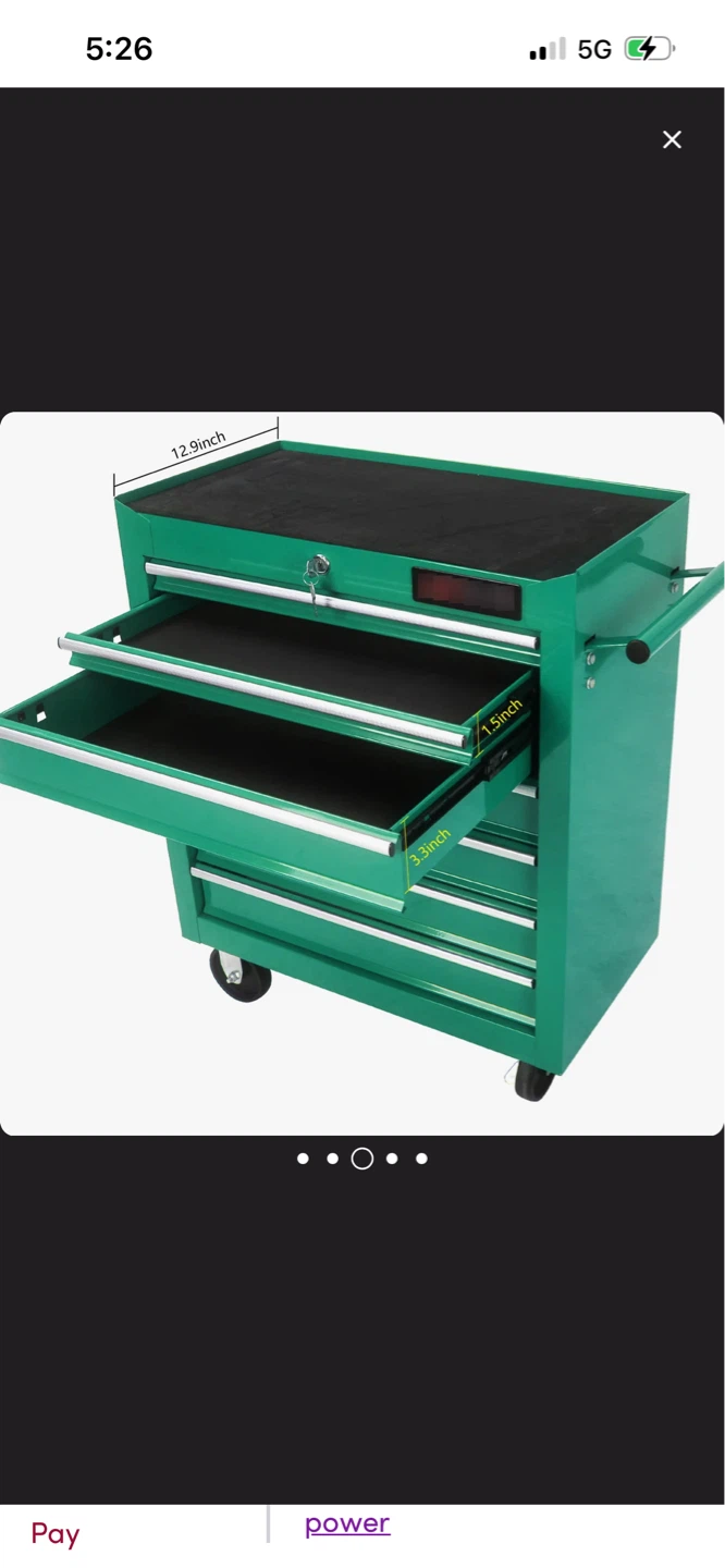 New New 7-Drawer Rolling Tool Chest Cabinet - photo 4