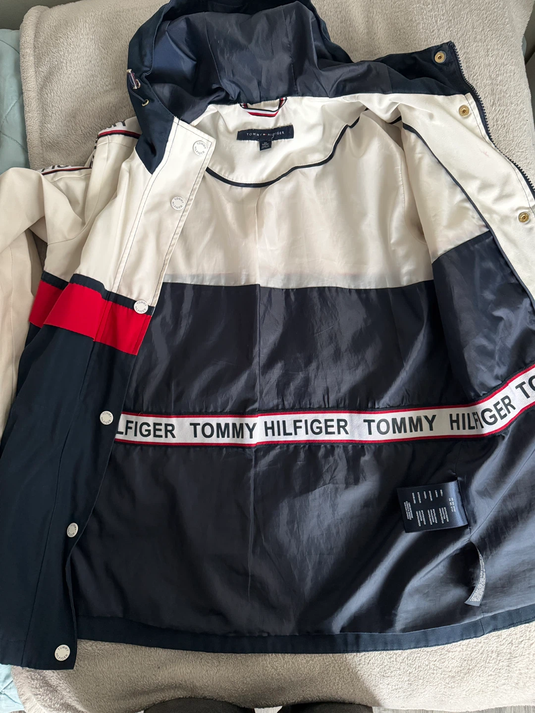 Tommy Hilfiger Colour Block Hooded Jacket - photo 3