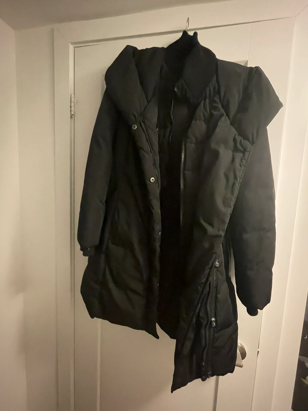Noize Cruelty-Free Outerwear Black Puffer Coat Size L/G - photo 4
