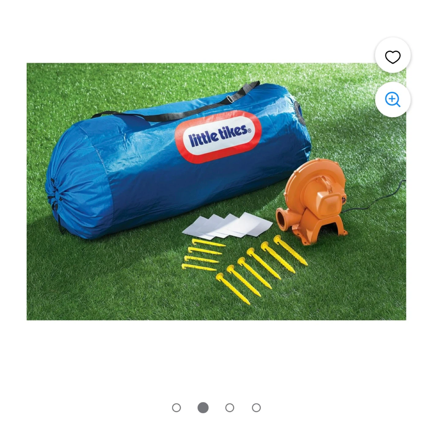 Little Tikes Inflatable Jump 'n' Slide Bouncer - photo 2