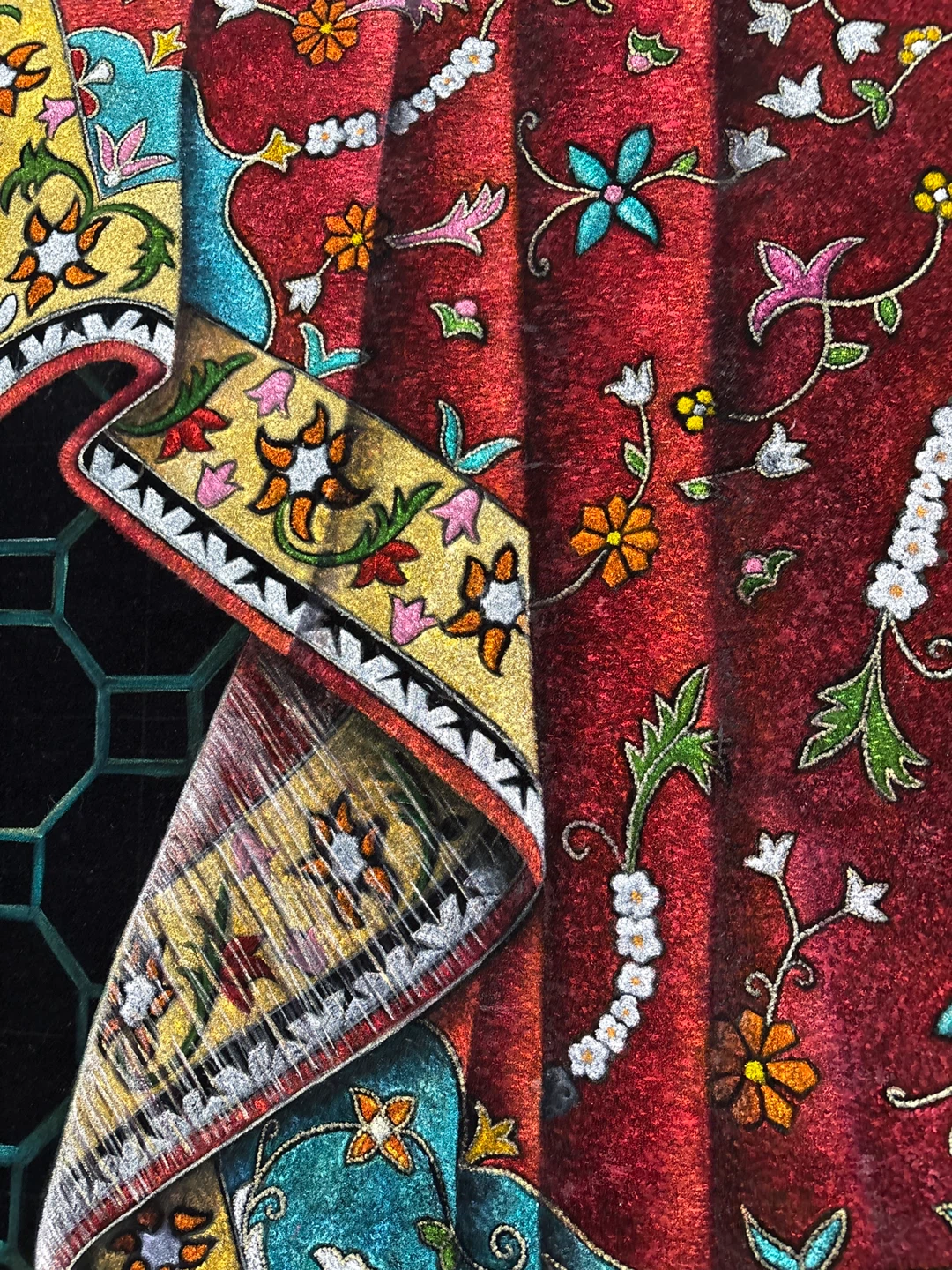 Intricate Floral Pattern Painting - photo 3