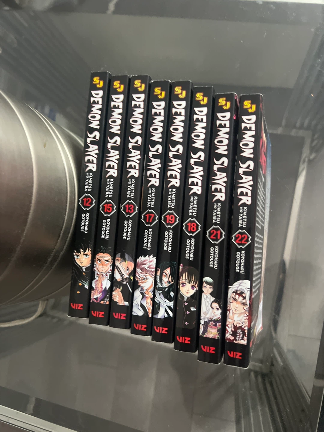 Demon Slayer  Manga Volumes 12,13 15, 17, 18, 19, 21, 22