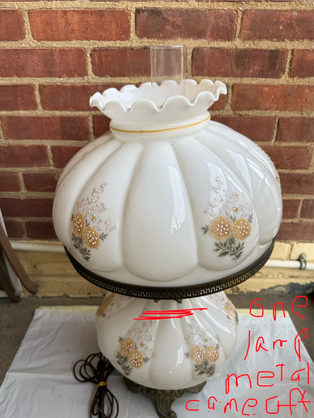 Vintage Victorian Style Table Lamp - photo 2