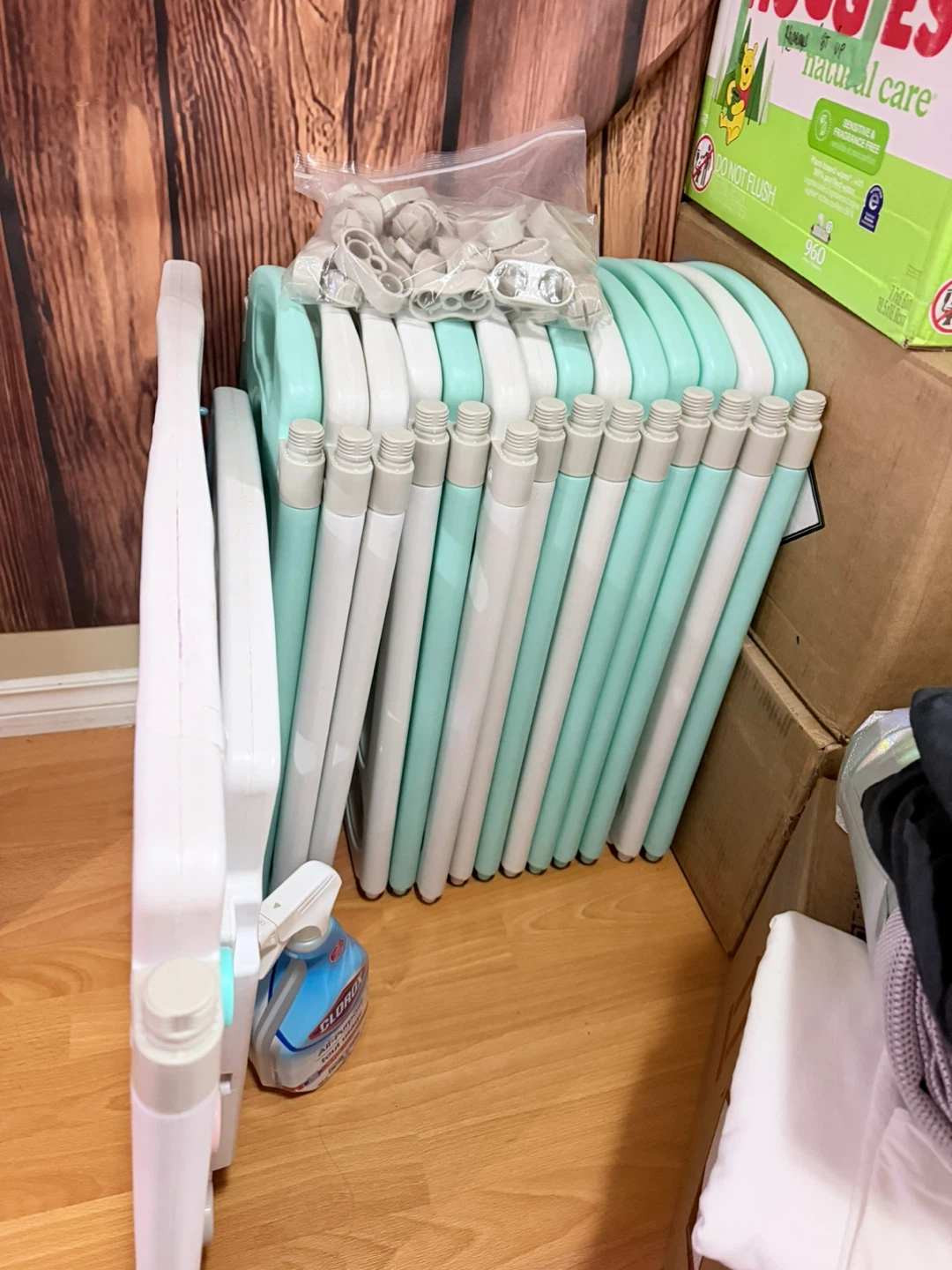 Toddler Playpen Panels and Poles Set - photo 5