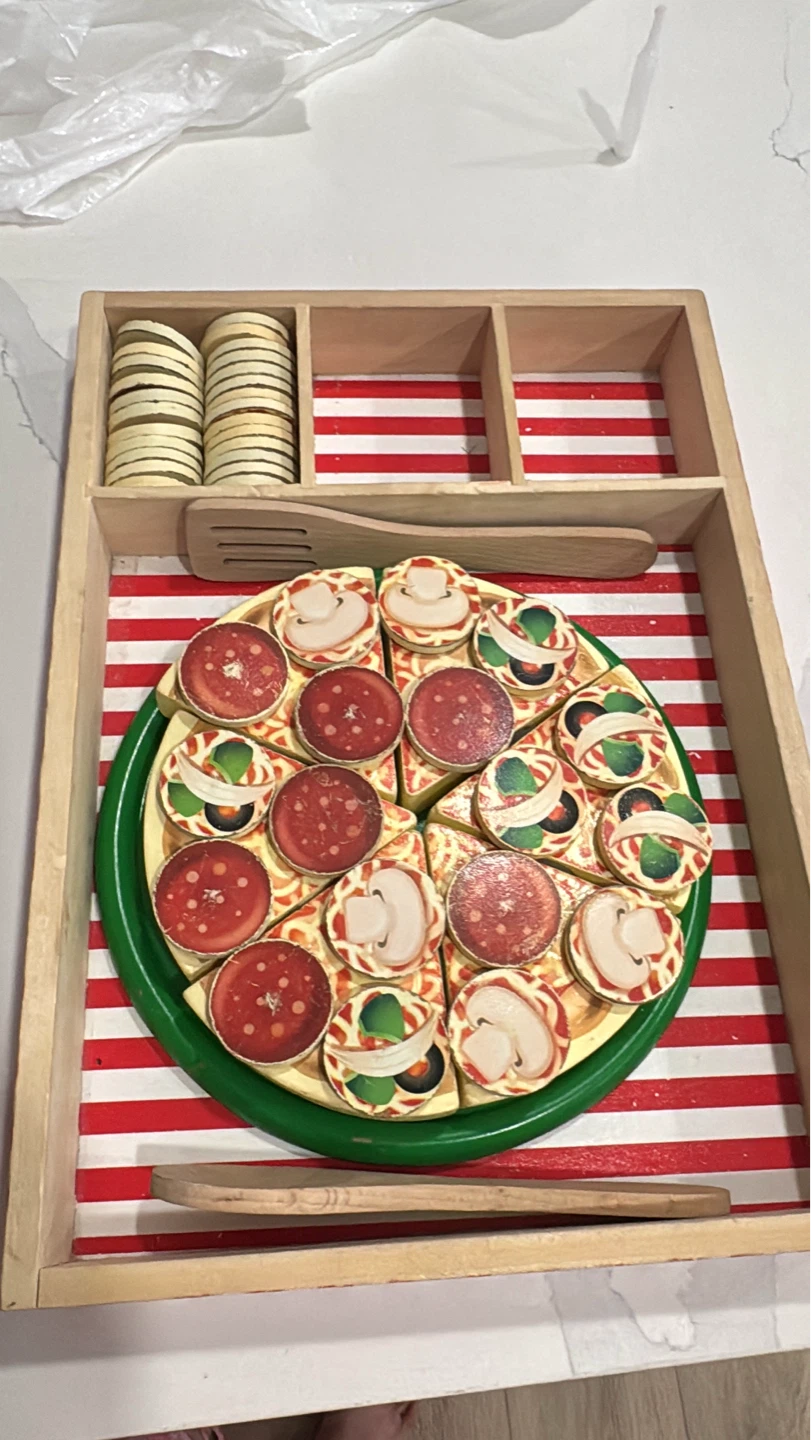 Wooden Play Pizza Set