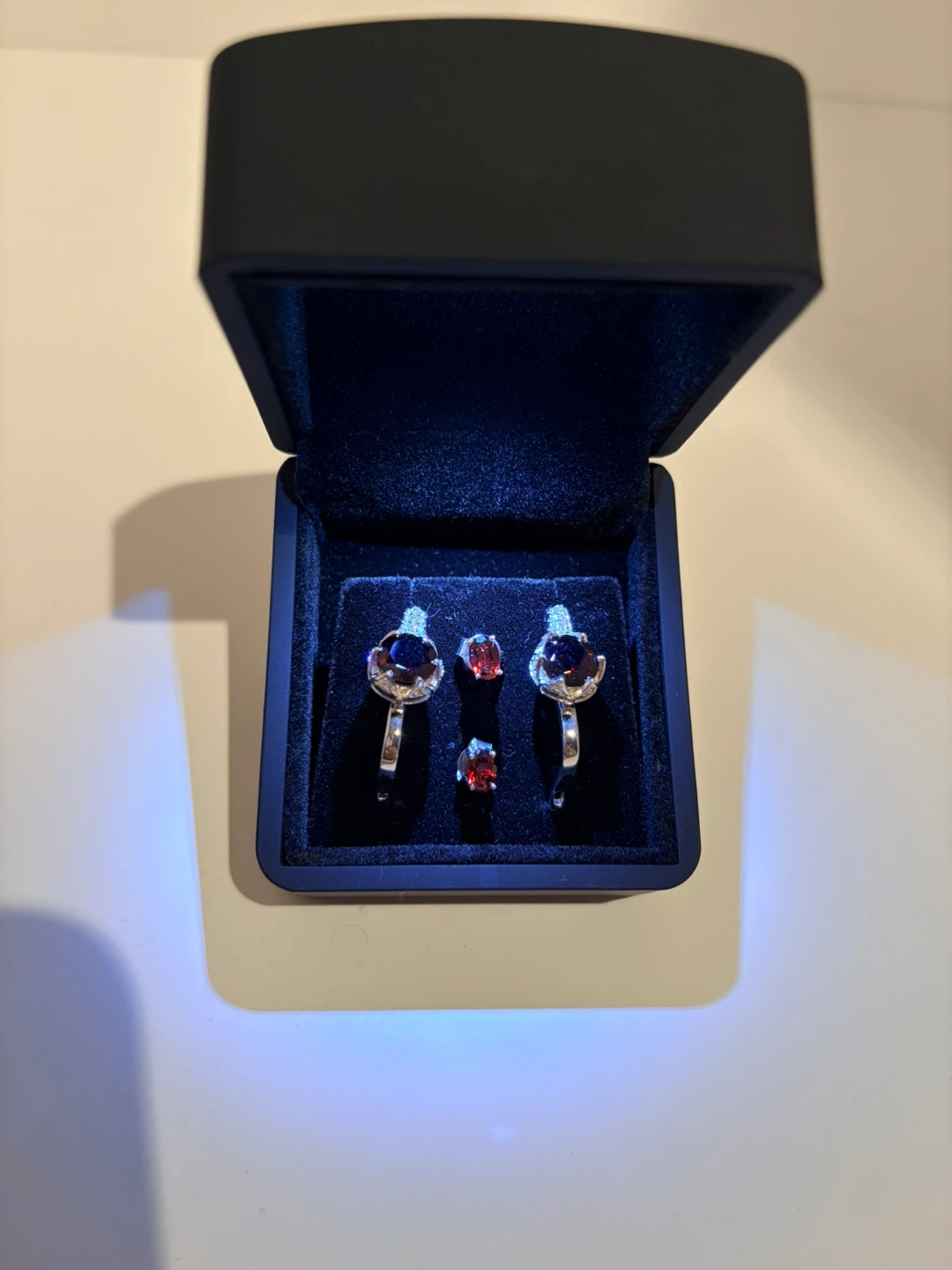 💎 Silver Garnet Earring Bundle — $240 - photo 3