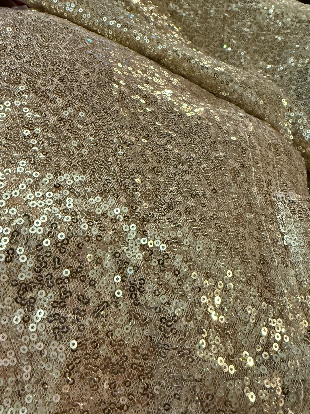 Gold Sequin Fabric