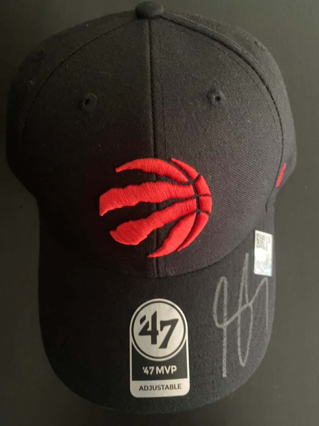 Signed Scottie Barnes Raptors Hat - Brand New