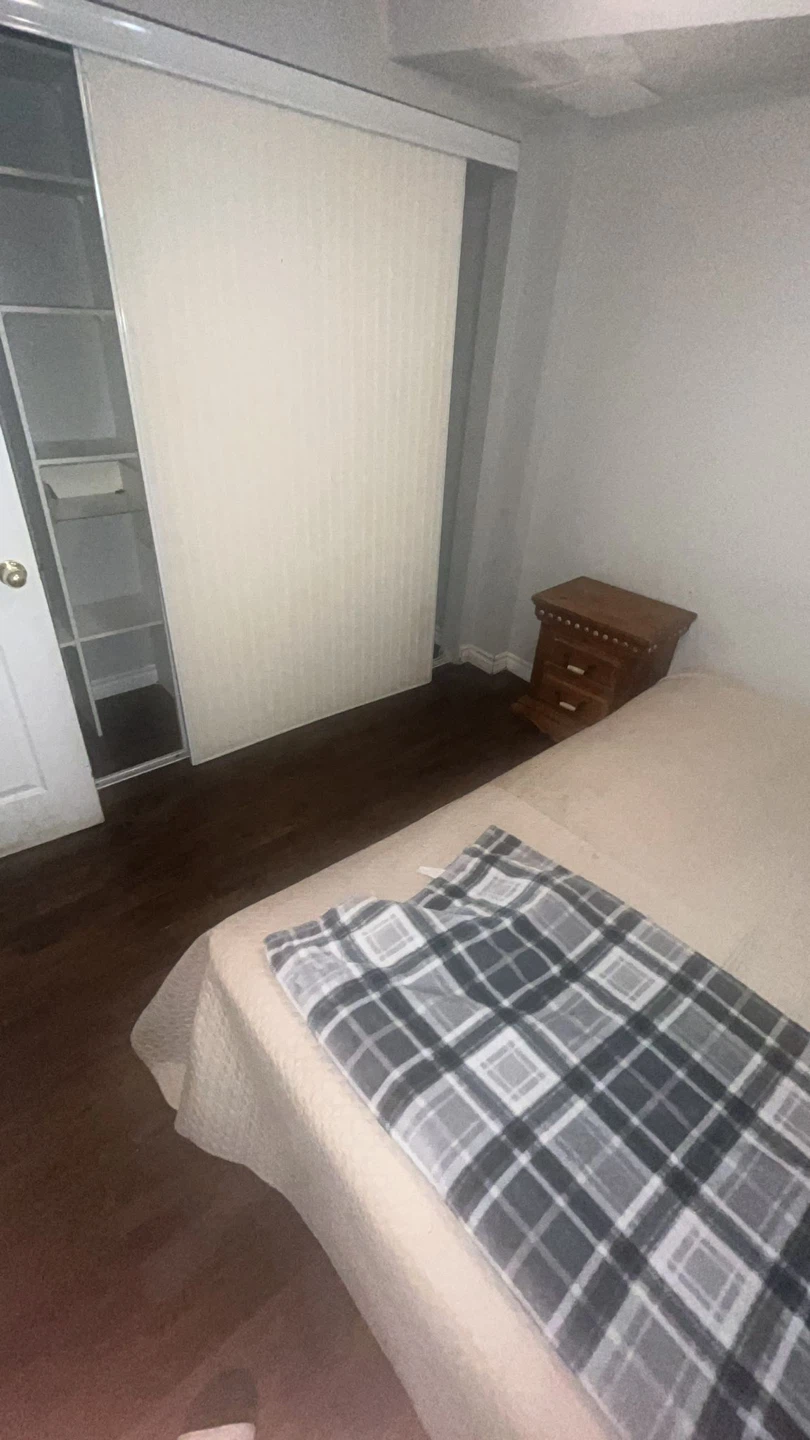 Wooden Nightstand with 2 Drawers