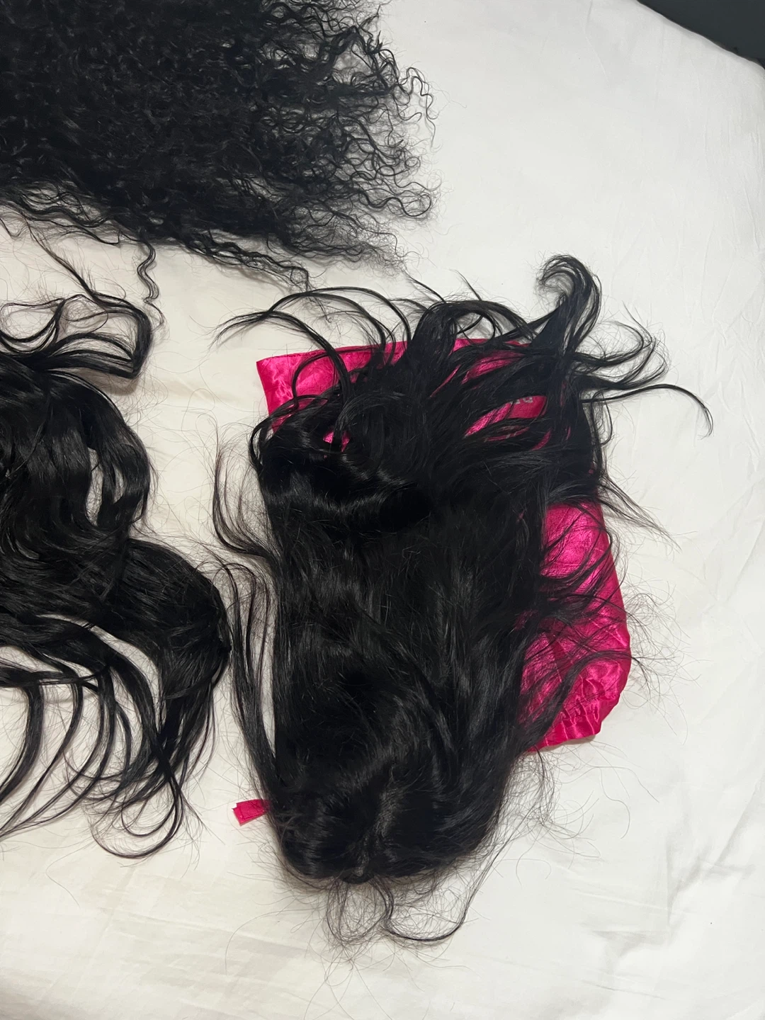 Black Human Hair Extensions & Wig